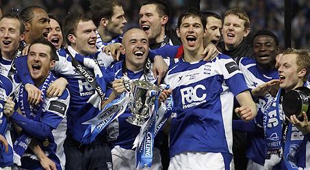 Birmingham City" 2010-11 Football League (Carling) Cup Winners