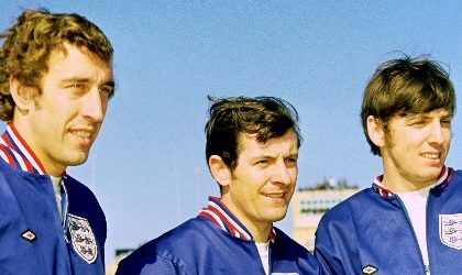 Martin Chivers, Alan Mullery & Martin Peters