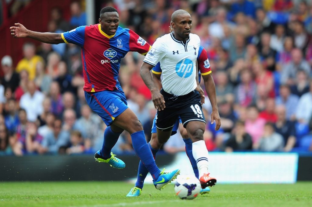 Action from Crystal Palace 0-1 Tottenham Hotspur, August 2013
