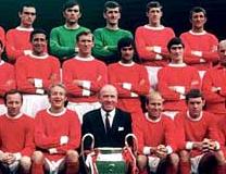 Sir Matt Busby's Manchester United won the 1968 European Cup