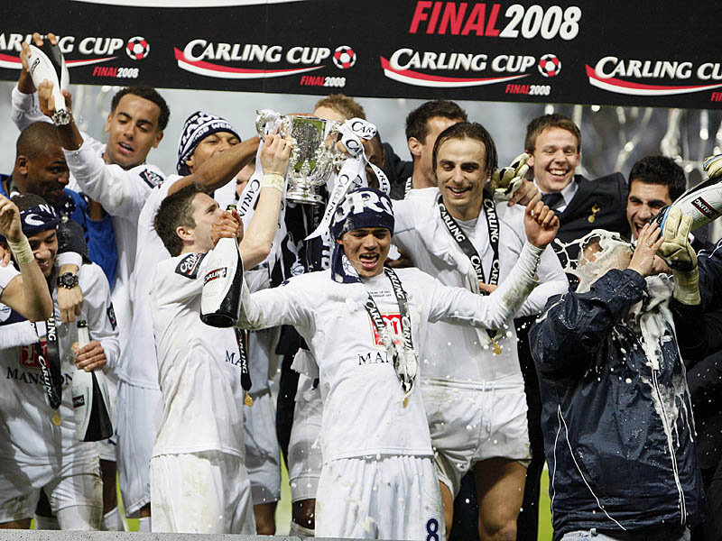 Tottenham Hotspur winners of the 2007-08 League Cup