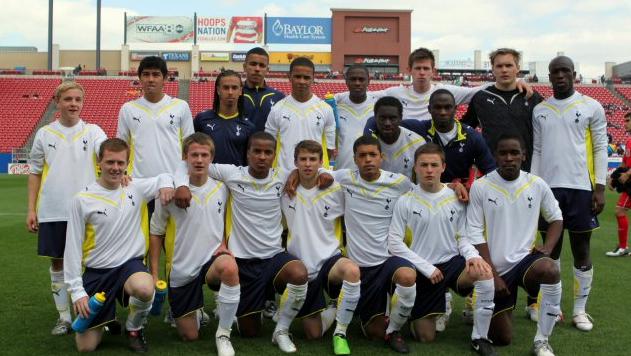 Tottenham Hotspur Academy Squad at the Dallas Cup 2010