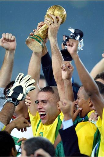 Brazil winners of the 2002 FIFA World Cup