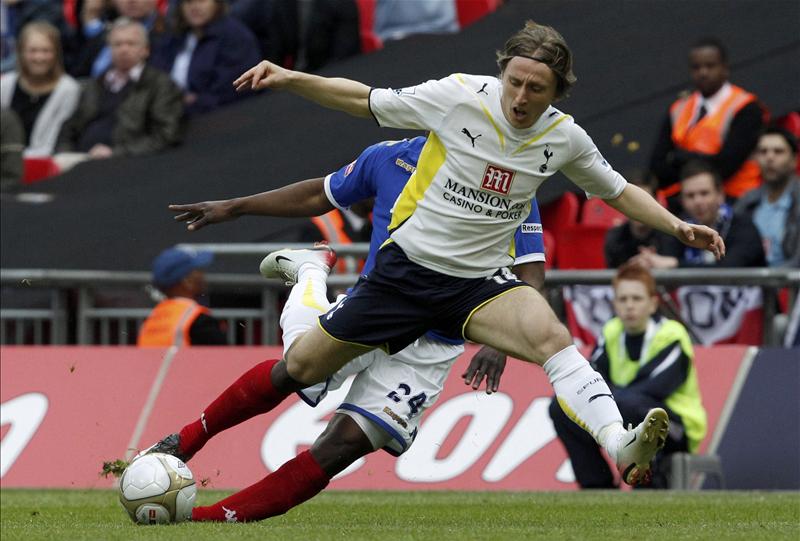 Luka Modric Spurs v Portsmouth FA Cup Semi-Final, Wembley April 2010