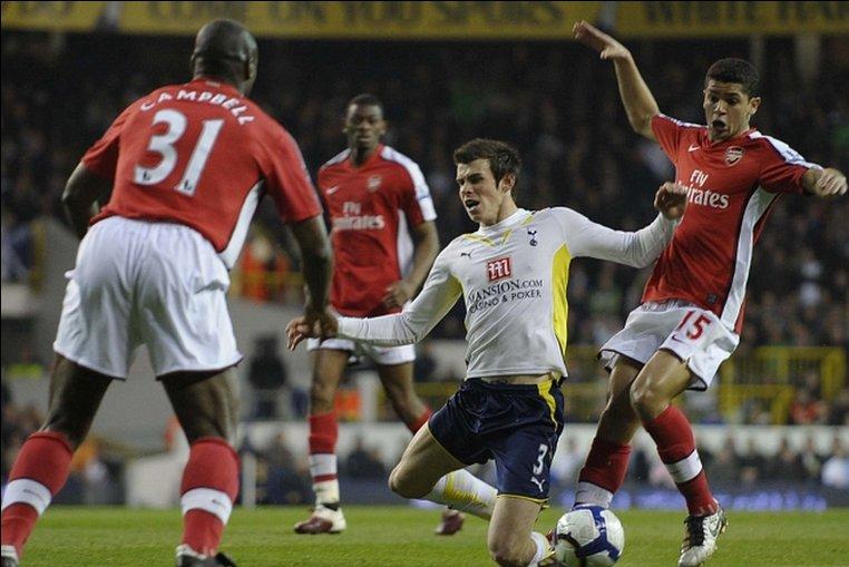 Gareth Bale Spurs 2-1 Arsenal 14th April 2010