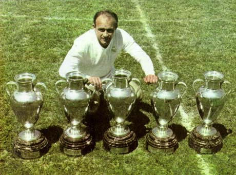 Alfredo Di Stefano European Footballer of the Year 1957 & 1959
