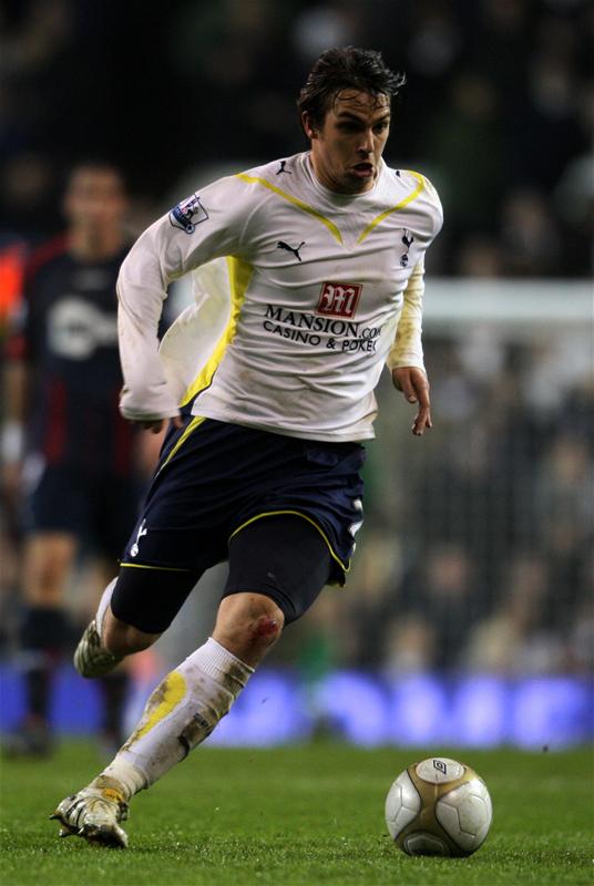 Niko Kranjcar of Tottenham Hotspur against Bolton Wanderers