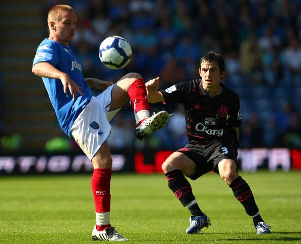 Jamie O'Hara during his loan spell at Portsmouth