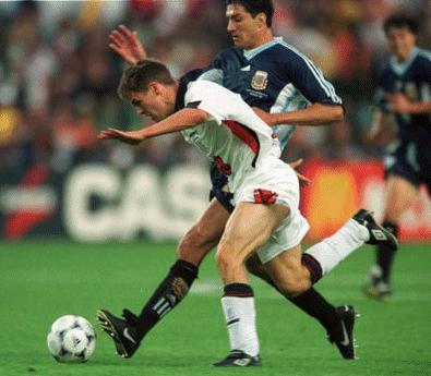 Michael Owen, England v Argentina, 1998 World Cup in France