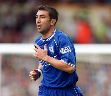 Chelsea's Roberto Di Matteo is the only Italian player supplied by English clubs to the World Cup Finals