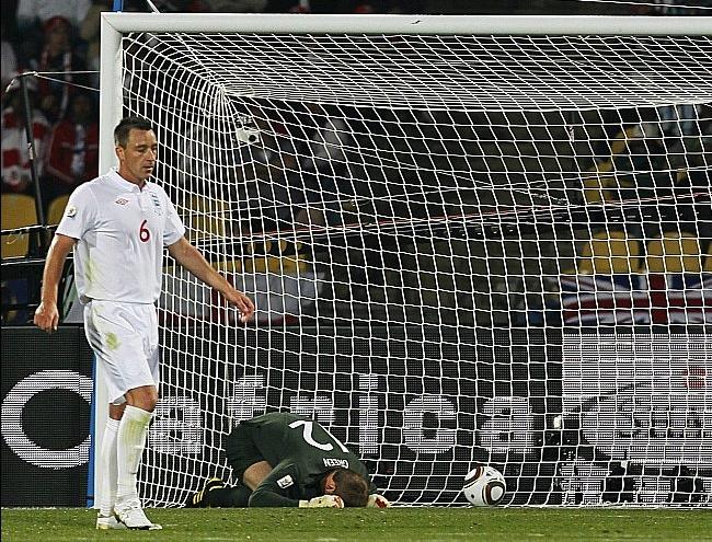 Robert Green's error enabled the United States to earn a 1-1 draw with England during the 2010 World Cup Finals in South Africa