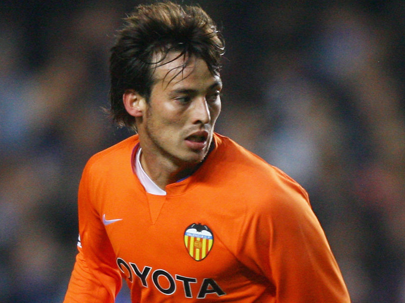 Spanish international David Silva moved to Manchester City from Valencia in July 2010