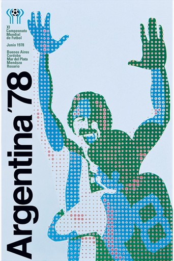Poster for the 1974 World Cup Finals West Germany