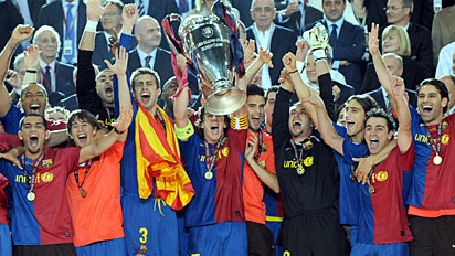 Barcelona 2009 UEFA Champions League Winners