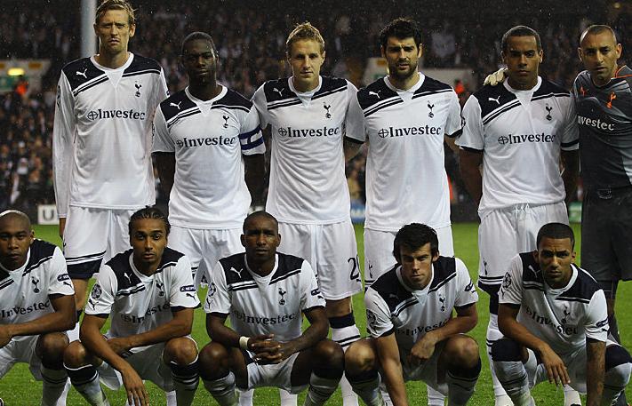 Tottenham Hotspur starting XI v BSC Young Boys, August 2010