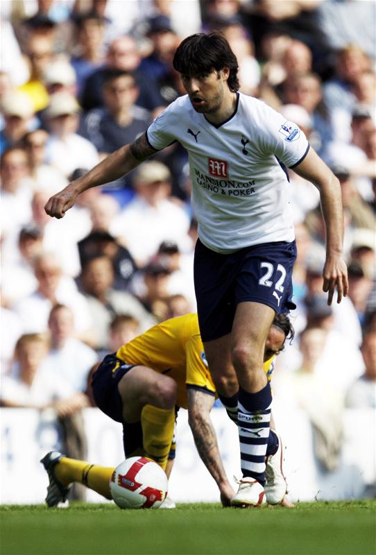 Vedran Corluka against West Bromwich Albion