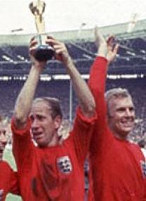 Bobby Charlton & Booby Moore, 1966 World Cup Final at Wembley