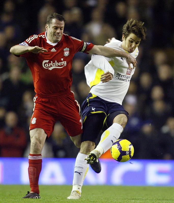 Niko Kranjcar in action for Tottenham Hotspur against Liverpool