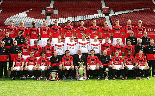 Manchester United Premier League Player's Squad Numbers