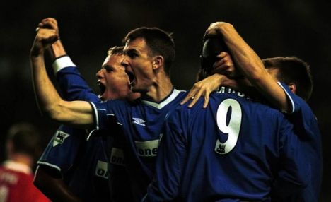 Everton FC Premier League Player's Squad Numbers