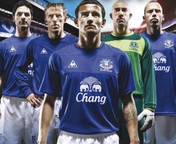 Everton FC Premier League Player's Squad Numbers