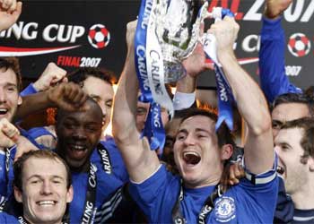 Chelsea won the League Cup in 2007