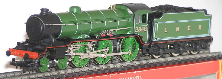 LNER 2848 "Arsenal" Hornby 00 guage scale model