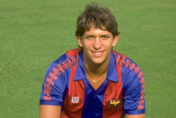 Gary Lineker of England & Barcelona