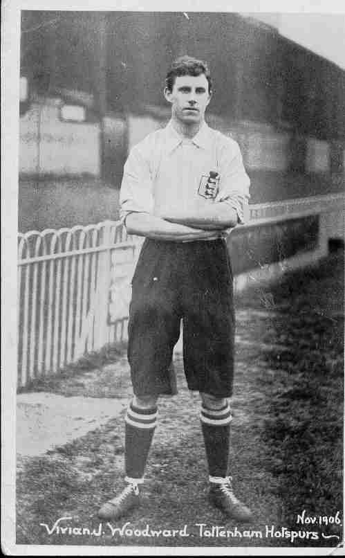 Vivian Woodward captain of the Great Britain double gold medal winning Olympic teams of 1908 & 1912