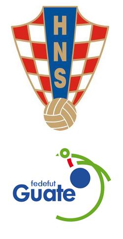 Croatia & Guatemala football logos