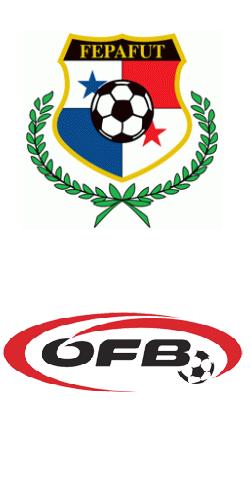 Panama & Austria football logos