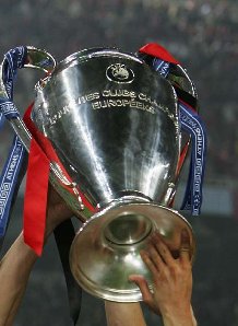The UEFA European Cup / Champions League trophy