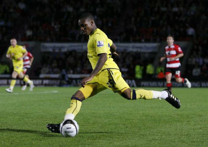 Danny Rose - Spurs v Doncaster Rovers, Football League Cup 2009-10