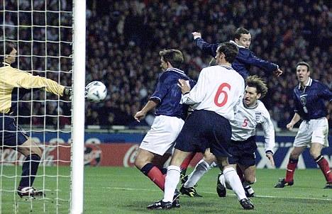 England 0-1 Scotland, 1999