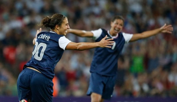 Carli Lloyd scored both goals for USA in their 2-1 Final win over Japan