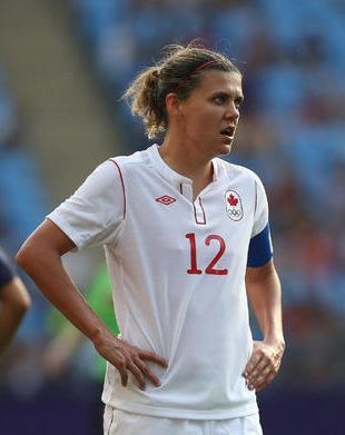 Christine Sinclair of Canada - 2012 Olympic Games Top Goalscorer