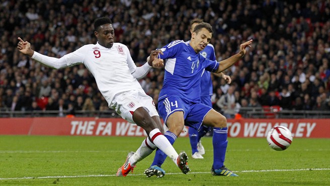 Danny Welbeck England 5-0 San Marino, October 2012