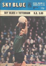 Coventry City v Tottenham Hotspur match programme, August 1973