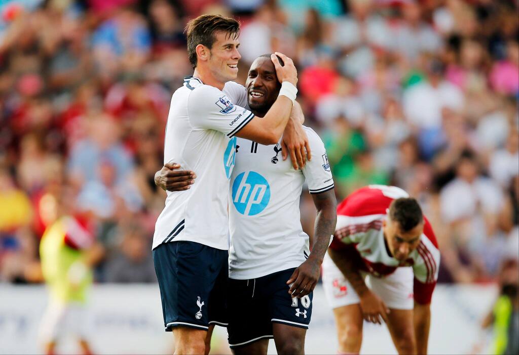 Gareth Bale & Jermain Defoe, Swindon 1-1 Spurs, July 2013