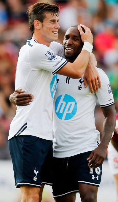 Gareth Bale & Jermain Defoe Spurs v Swindon, July 2013