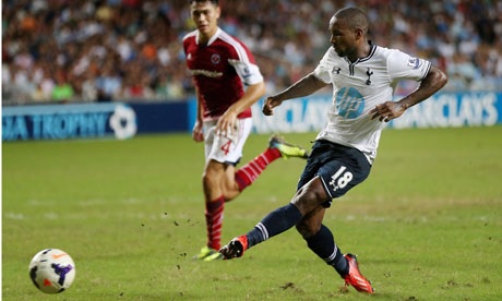 Jermain Defoe scores a hat-trick against South China, Asia Trophy, July 2013