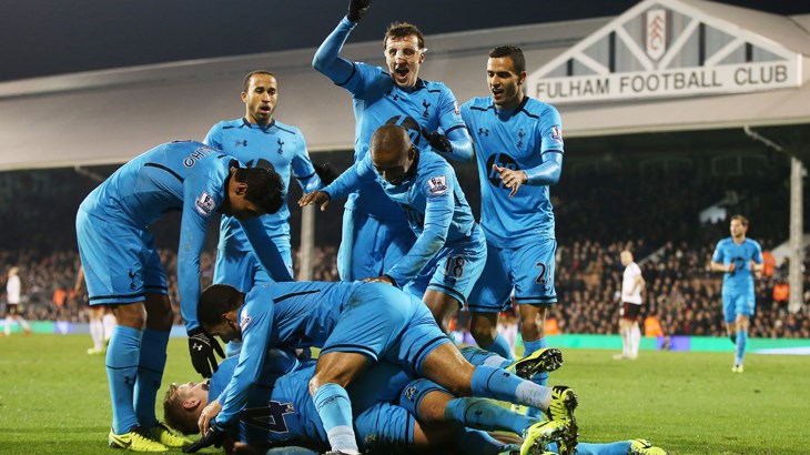 Fulham 1-2 Tottenham Hotspur, December 2013