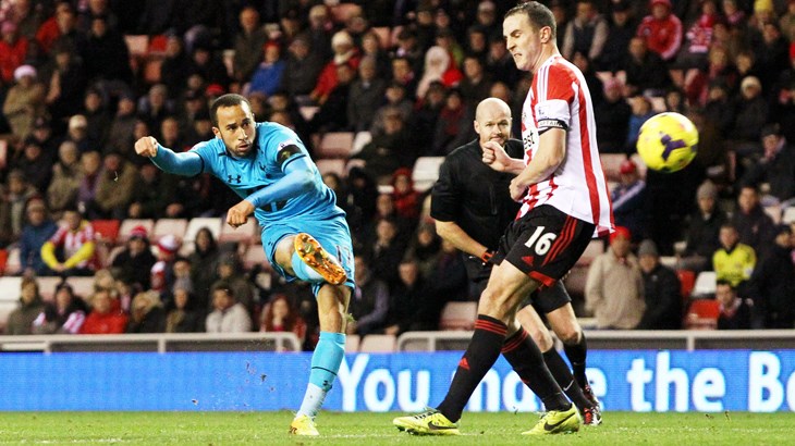 Andros Townsend, Sunderland 1-2 Tottenham Hotspur, December 2013