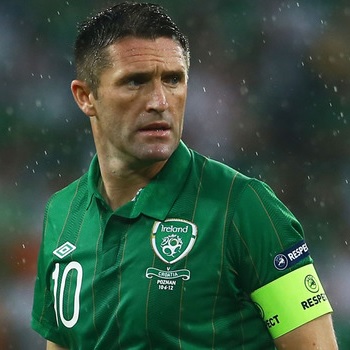 Robbie Keane of Ireland