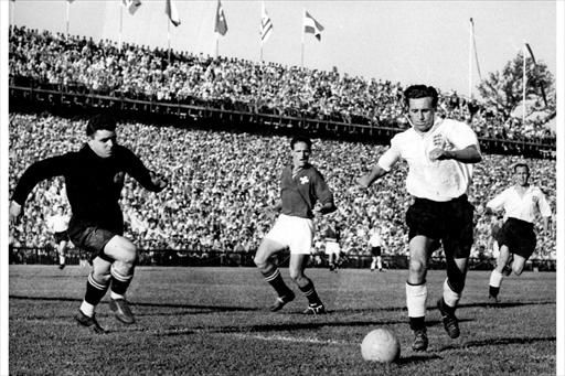 England v Switzerland in the 1954 World Cup