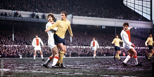 Arsenal and Ajax in the 1970 Fairs Cup Semi-Final