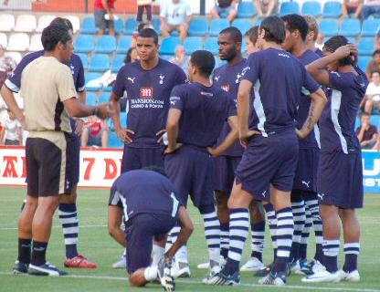 Spurs preparing for the 2008-09 season in Spain