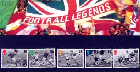 Football Legends 1996 Presentation Pack
