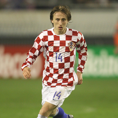 Luka Modric of Spurs & Croatia