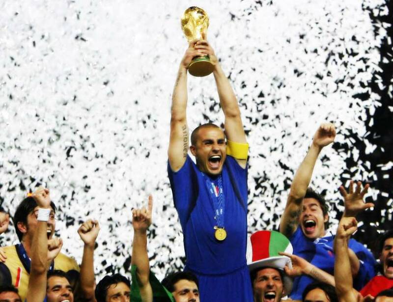 Italy were World Champions in 2006